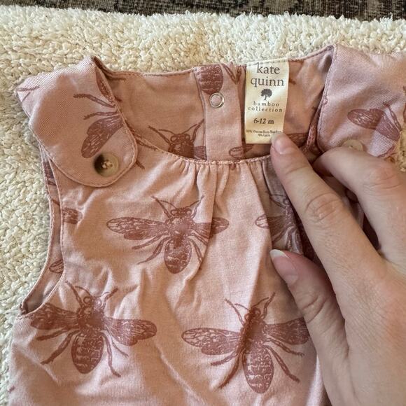 KATE QUINN BUNDLE Printed One Piece Outfits Size 6-12 Months casual summer - Picture 5 of 7